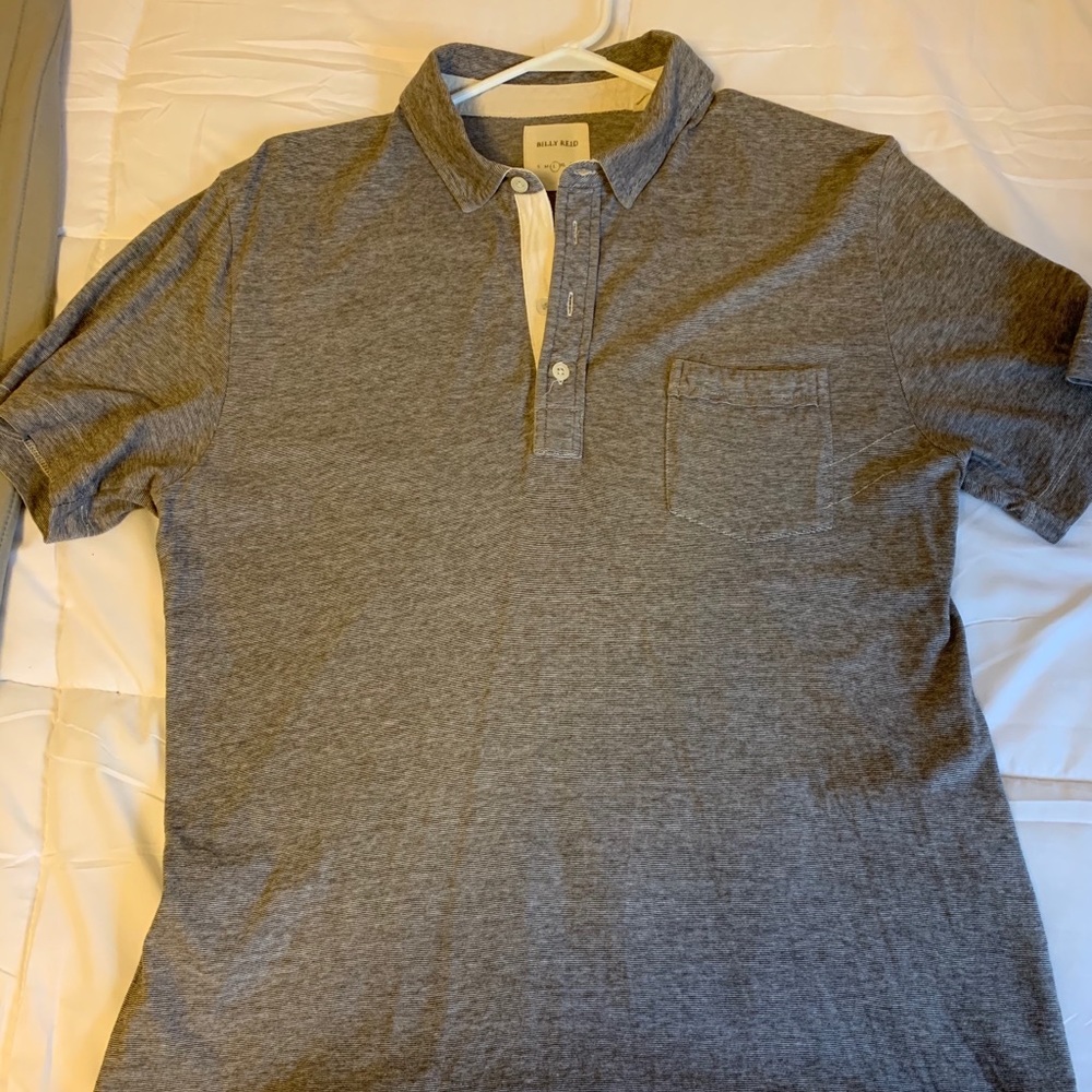 Billy Reid short sleeve polo
